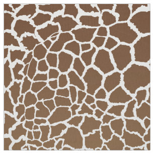 Giraffe afdrukken stof