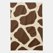 Giraffe afdrukken theedoek (Verticaal)