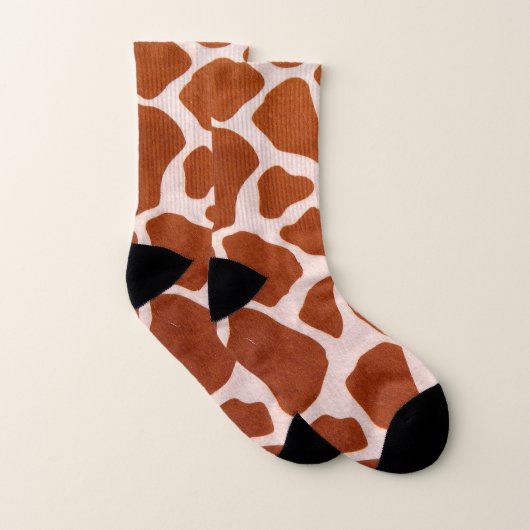 Giraffe Afdrukpatroon Sokken (Paar)