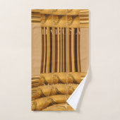 Giraffe africaine personnalisée de luxe Imprimer E (Serviette à main)