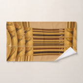 Giraffe africaine personnalisée de luxe Imprimer E (Serviette à main)