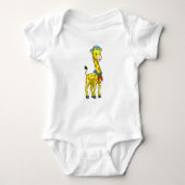 Giraffe als Sailor met Sailor pet Romper (Voorkant)