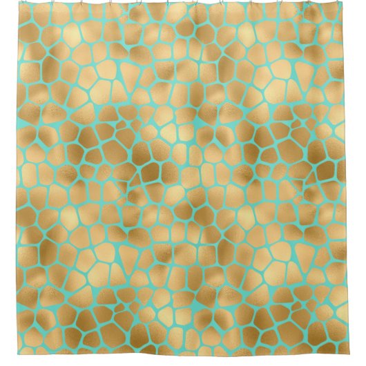 Giraffe Animal Print Douchegordijn (Voorkant)