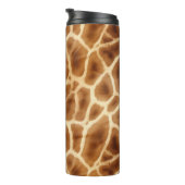 Giraffe Animal Print Thermosbeker (Geroteerd rechts)