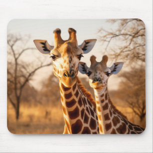 Giraffe Animal Wild Beauty Freedom Wilderness Art Muismat