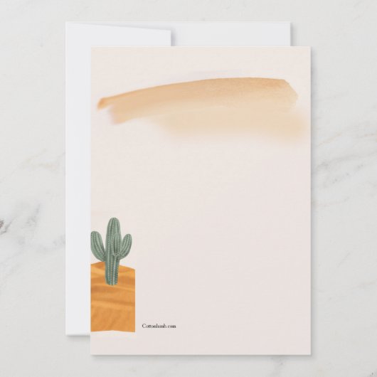 Giraffe Anniversaire Fête Invitation (Dos)