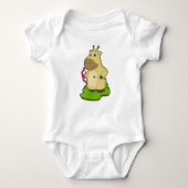 Giraffe Archer Bow Romper (Voorkant)