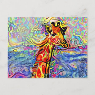 GIRAFFE ART BRIEFKAARTEN