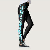 Giraffe Art Funny Wild Animal Leggings (Rechts)