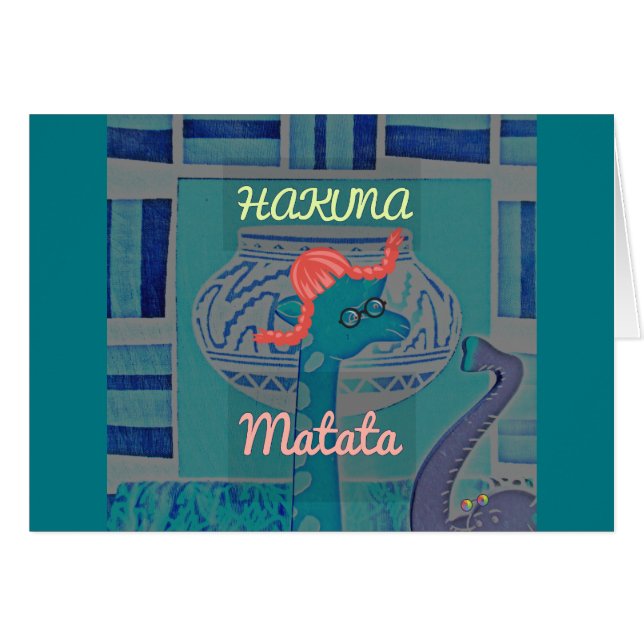 Giraffe Art Joueuse : Un Plaisir Africain (Devant horizontal)