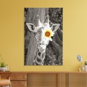 Giraffe Art Sur Toile Enveloppée ! (Insitu(Salon))