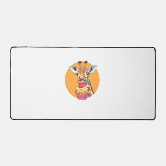 Giraffe Avec Cupcake (Recto)
