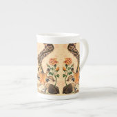 Giraffe avec Rose Mug Gift Drôle (Devant droit)