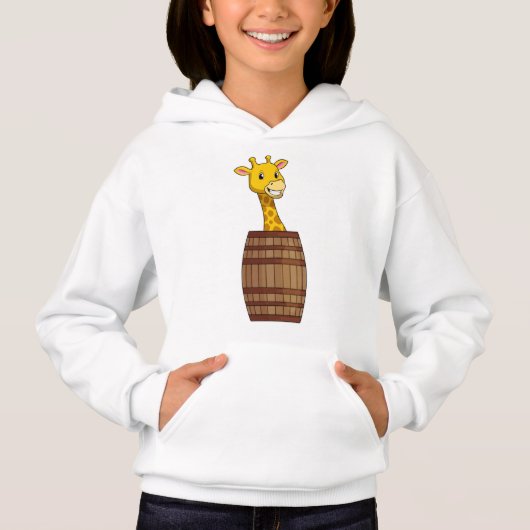 Giraffe avec tonneau (Devant)