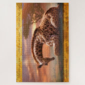 GIRAFFE BABY AFRIKA LEGPUZZEL (Verticaal)