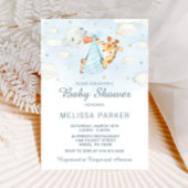 Giraffe Baby shower Uitnodiging