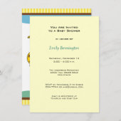 Giraffe Baby shower Uitnodiging (Voorkant / Achterkant)