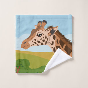 Giraffe Bad Handdoek