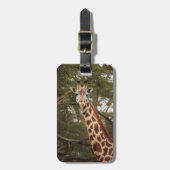 Giraffe Bagagelabel (Voorkant verticaal)