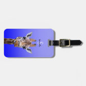 Giraffe Bagagelabel (Voorkant horizontaal)