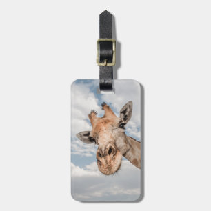 Giraffe Bagagelabel