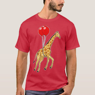 Giraffe ballon t-shirt