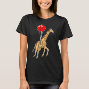 Giraffe ballon t-shirt