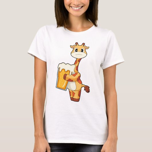 Giraffe Beer T-shirt (Voorkant)