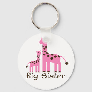 Giraffe Big Sister Sleutelhanger