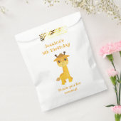 Giraffe Birthday-behandelingen Bedankzakje (Gezegeld)