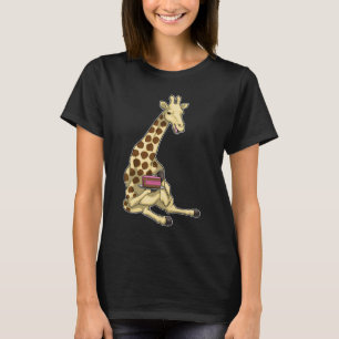 Giraffe Birthday Cake T-shirt
