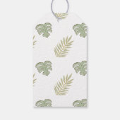 Giraffe Birthday Dank u Label cadeau Cadeaulabel (Achterkant)