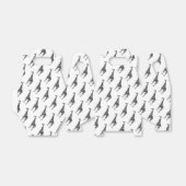 Giraffe Black en Grey Silhoutte Bedankdoosjes (Uitgevouwen)