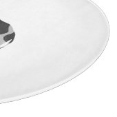 Giraffe Black en Grey Silhoutte Snijplank (Hoek)