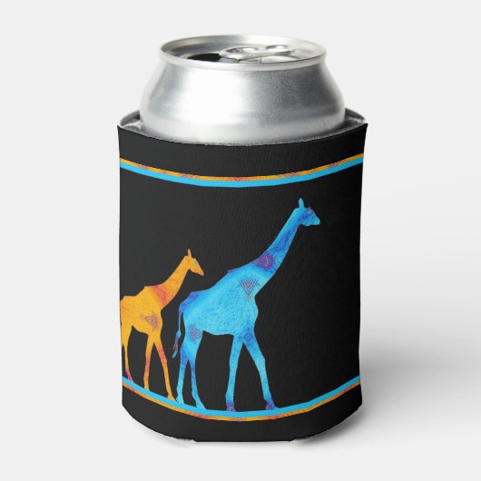 Giraffe Blikjeskoeler (Blikje Voorkant)