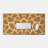 Giraffe blokdruk bureaumat (Keyboard & Muis)