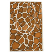 Giraffe Bont Patroon Print Medium Cadeauzakje (Voorkant)