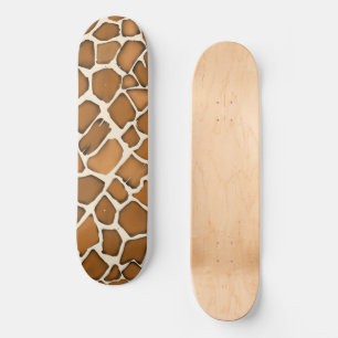 Giraffe Bont Patroon Print Skateboard