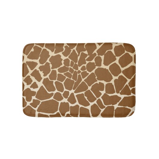 Giraffe bont patroonprint badmat (Voorkant)