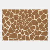 Giraffe bont patroonprint inpakpapier vel (Voorkant)