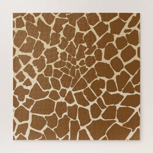 Giraffe bont patroonprint legpuzzel (Verticaal)