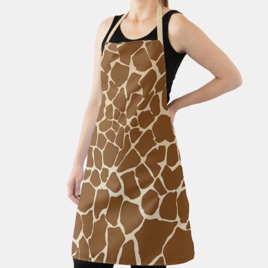 Giraffe bont patroonprint schort (Insitu)
