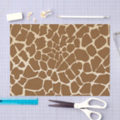 Giraffe bont patroonprint tissuepapier (Craft)