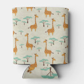 Giraffe boom  patroon. blikjeskoeler (Achterkant)