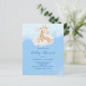 Giraffe Boy Budget Baby shower (Staand voorkant)