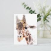 Giraffe Briefkaart (Staand voorkant)