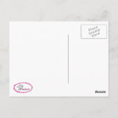 Giraffe briefkaart (Achterkant)