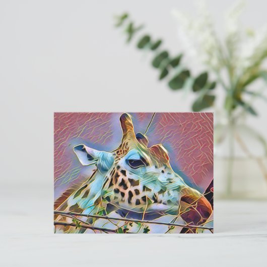 GIRAFFE BRIEFKAART (Staand voorkant)