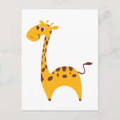 Giraffe Briefkaart (Voorkant)