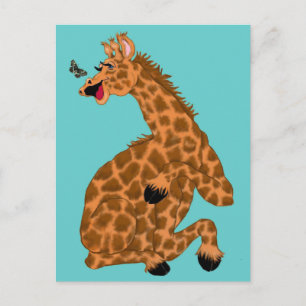 Giraffe Briefkaart